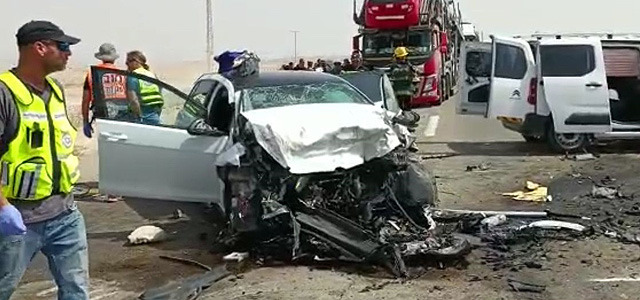 Авария в Араве; погибли четыре человека