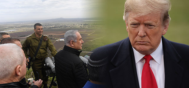 Трамп: "Пришло время признать суверенитет Израиля над Голанами"