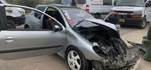 Автомобильный теракт на юге Хевронского нагорья: ранен военнослужащий