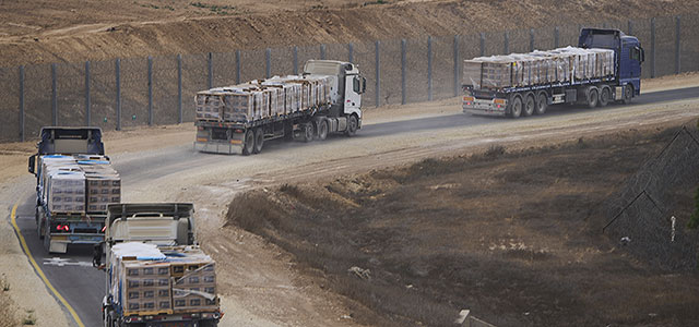 Израиль: ООН "ошиблась" в 2,5 раза при учете гуманитарной помощи, поставляемой в Газу